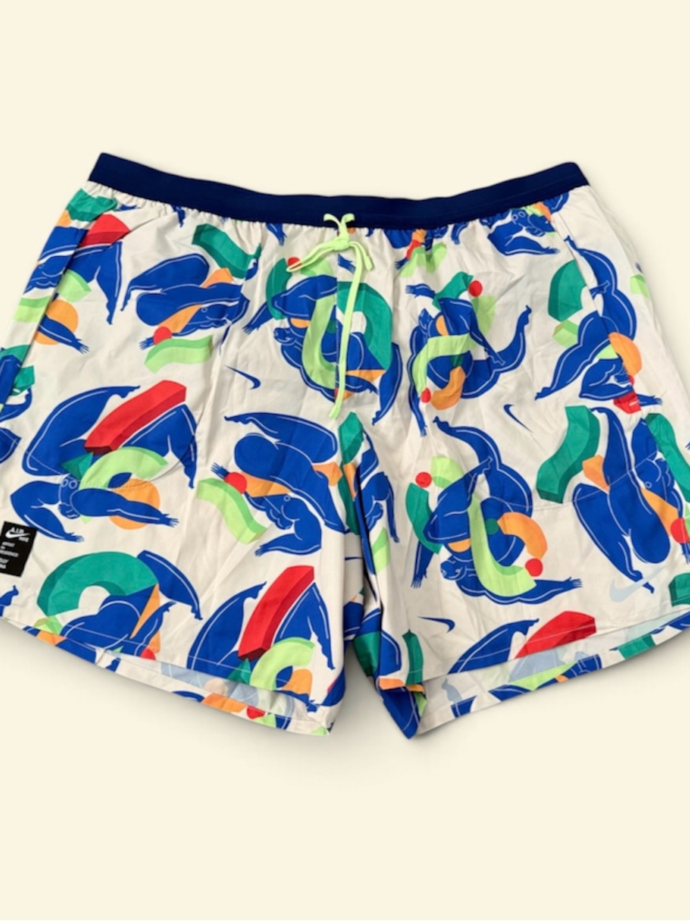 Nike Flex Stride 7" A.I.R. Kelly Anna London Running Shorts CZ9200 008 Sz 3XL